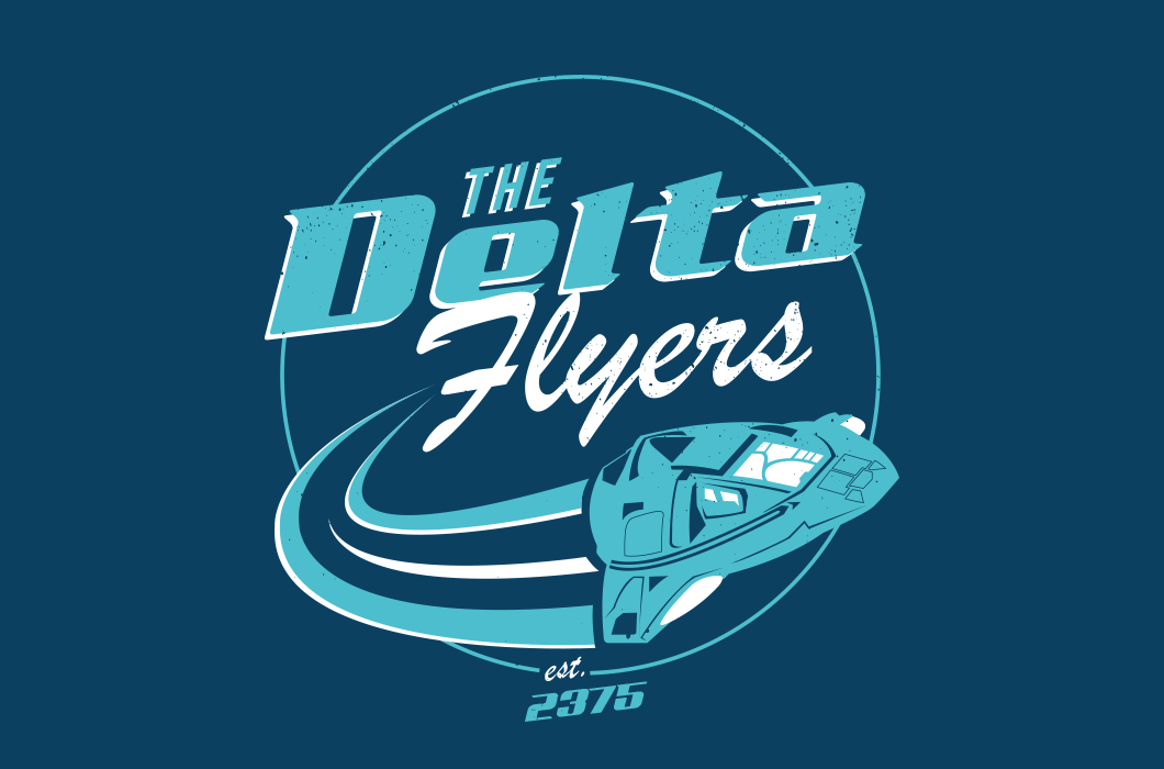 The Delta Flyers Logo