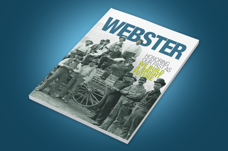 Webster Magazine cover