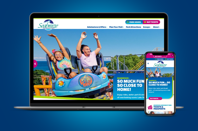 Seabreeze Amusement Park web