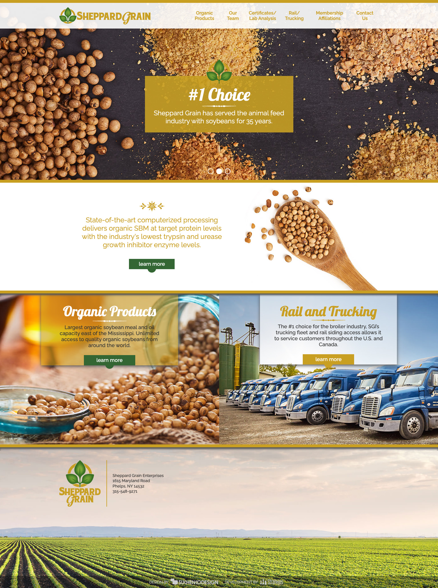 Sheppard Grain Homepage