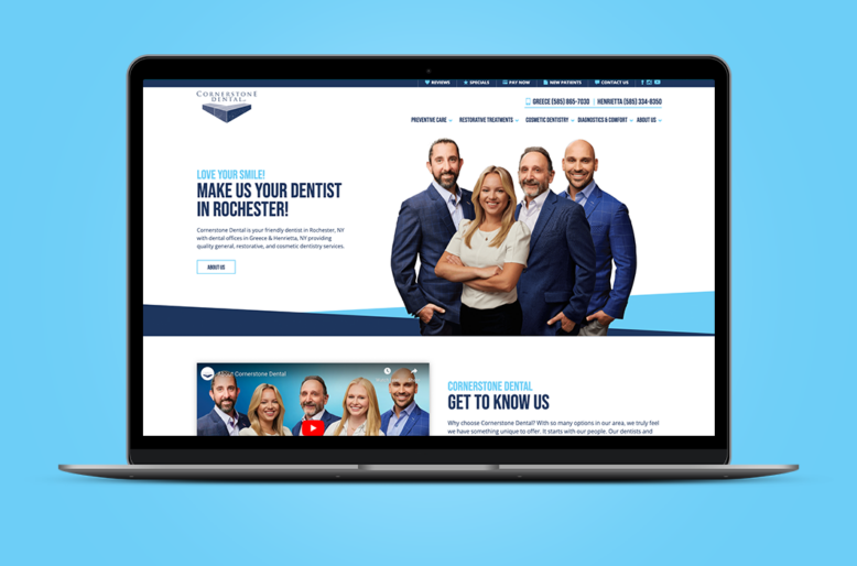 Cornertone Dental Web