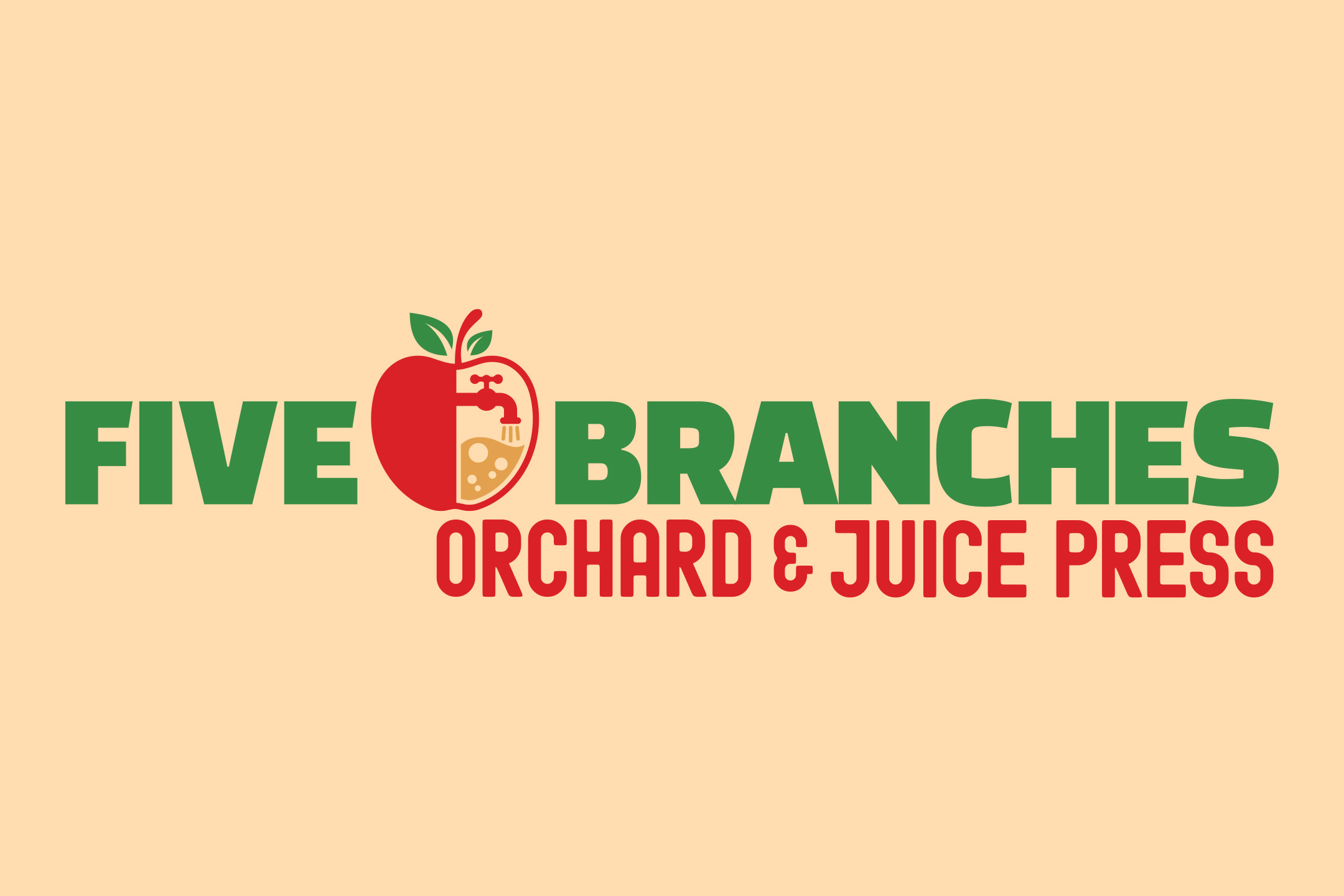 Five Branches Orchard & Juice Press Logo